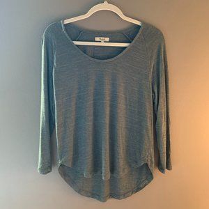 Madewell Women's Anthem Scoop Neck 3/4 Sleeve